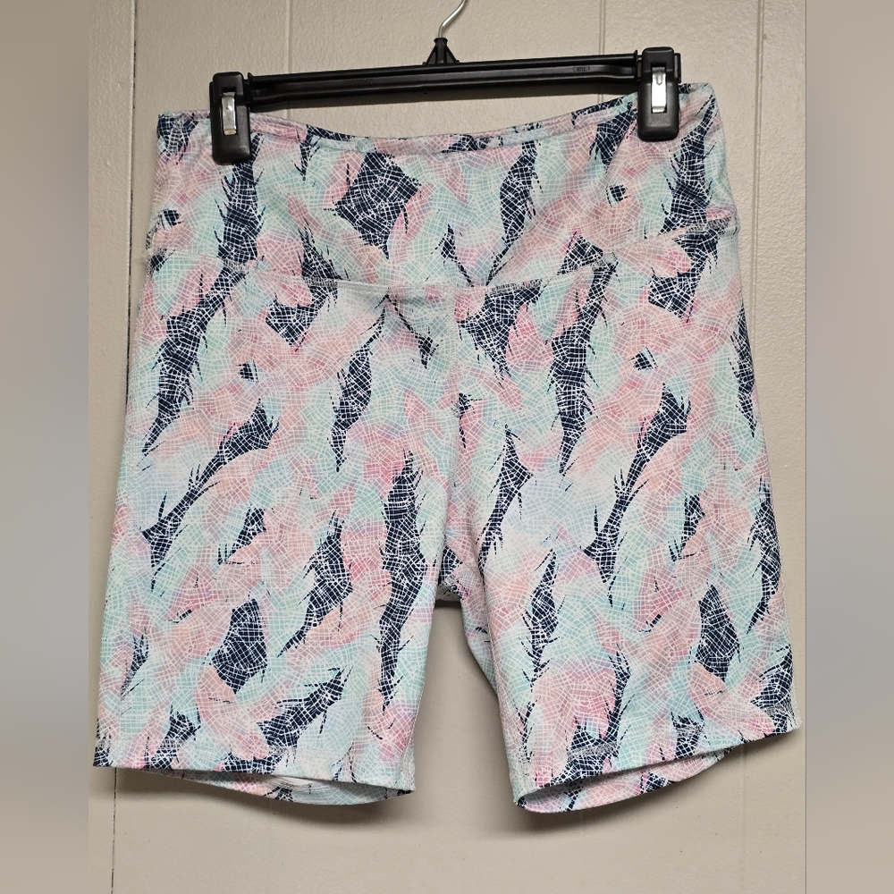 🔴Active Women's Pastel Patterned Bike Shorts